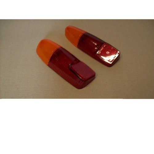 Coppia plastiche fanali - coppia,