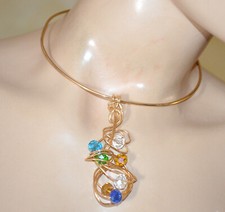 Collana donna oro dorata