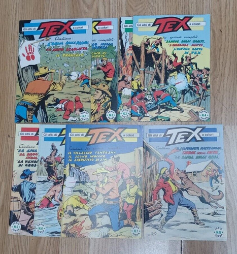 Lotto gli albi tex a - gli,