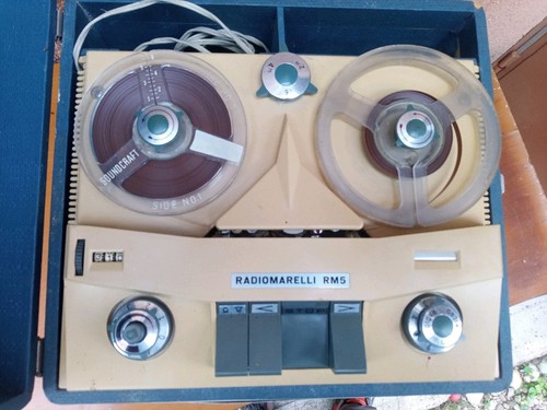 Radio marelli rm5 magnetofono - radio,