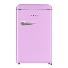 Frigo Bar Sotto Tavolo Rosa Vintage AKAI Mini Frigorifero Freezer Anni 60 Barbie
