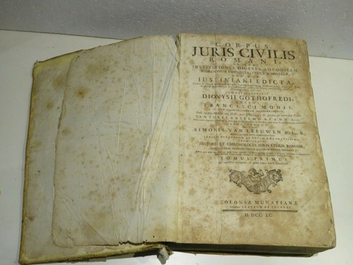 Corpus juris civilis - corpus,