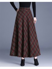 Maxi gonna plissettata donna