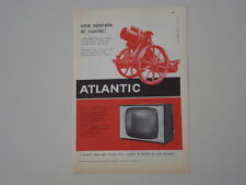 advertising Pubblicità 1960 TELEVISORE ATLANTIC 519