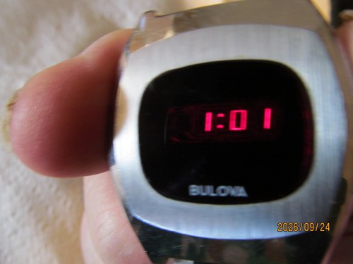 Orologio uomo bulova led - bulova, n6
