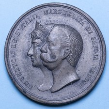 UMBERTO I MEDAGLIA 1893 NOZZE