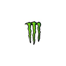 Adesivo logo monster graffio - monster,