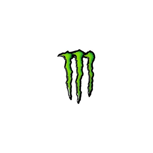 Adesivo logo monster graffio - logo,