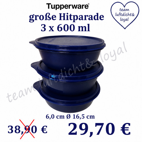 Tupperware grande hit parade