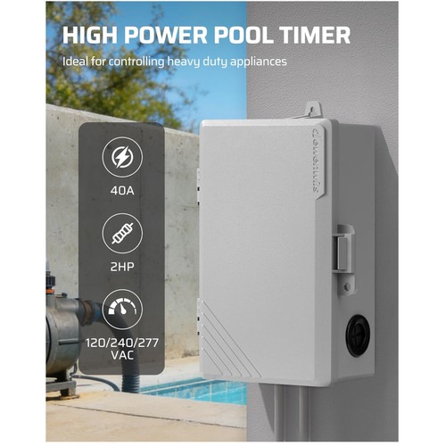 Timer pompa piscina elencato - ,