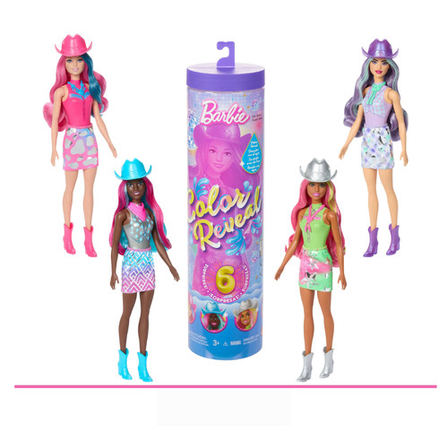 Barbie color reveal serie - reveal,