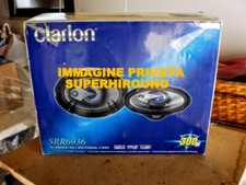 ALTOPARLANTI per auto in fibra TRATTATI - NUOVO - CLARION SRR6936 3 vie 300WATT