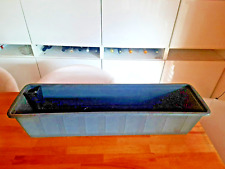 fioriera rettangolare da esterno in plastica - misure 80 cm x 20 cm x 20 cm