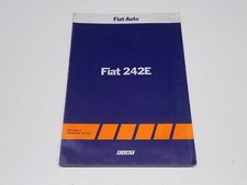 FIAT 242 E FURGONE PIK-UP MANUALE DI ASSISTENZA TECNICA 1984 (S)