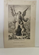 ANGELO CUSTODE Siderografia 1865