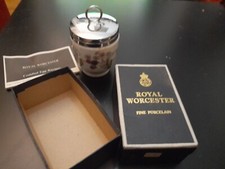 ROYAL WORCESTER EGG coddled Recipes CUOCIUOVA CON SCATOLA e RICETTARIO Vintage