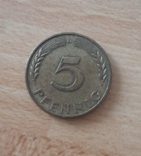 5 Pfennig Moneta Bundesrepublik Deutschland 1950