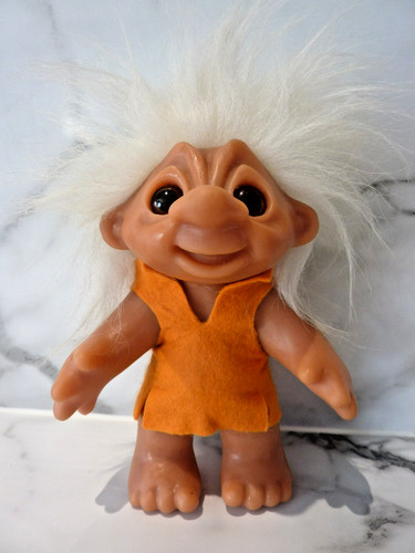 Bambola troll capelli - , bianchi