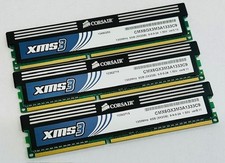 Memoria desktop 6 GB (3x2 GB) Corsair XMS3 CMX6GX3M3A1333C9 DDR3-1333 MHz PC3-10600