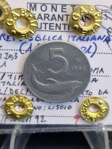 Lire del 1953 repubblica - lire,