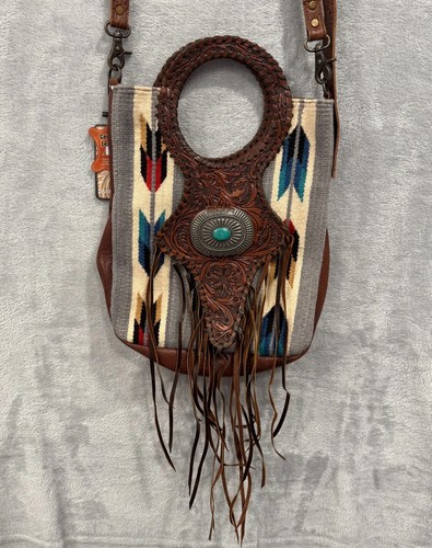 Borsa mano western american - a,