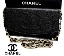 Portafoglio chanel caviar skin - portafoglio,