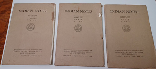 Lot indian notes 1924 - of,