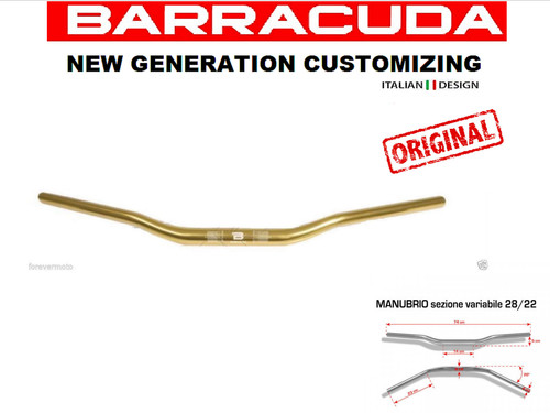 Barracuda manubrio 22 - manubrio, 28/22