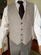 Gilet Uomo con Bottoni confezionato a mano Taglia 50