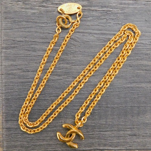 Chanel placcato oro - chanel, logos