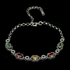 SHOLA Bracciale In Smeraldo