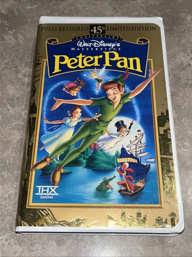 Peter pan vhs 45th - pan, (vhs