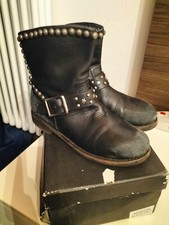 Biker Me Wolf Nero con borchie