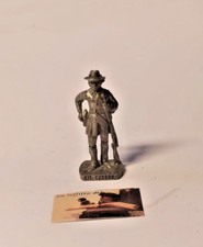 Soldatino Kinder 1994 serie Uomini Famosi West 2 (Kit Carson) metallo alto cm 4