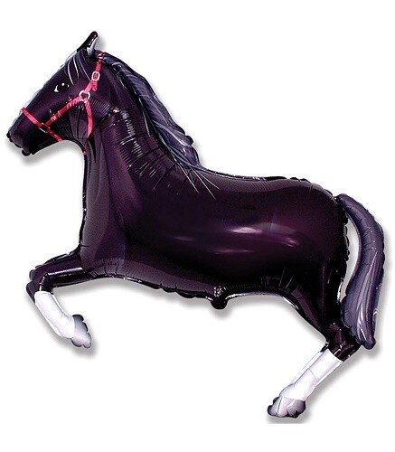 Pallone mylar gigante cavallo - pallone,