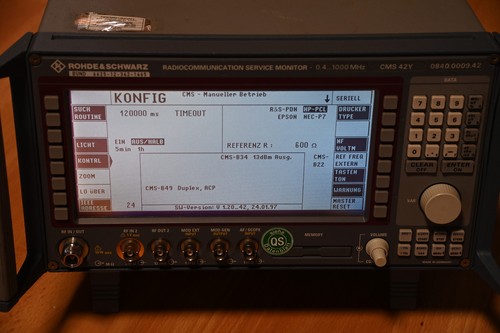 Rohde schwarz cms - &,