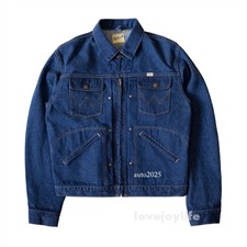 Giacca denim cimosa rosso