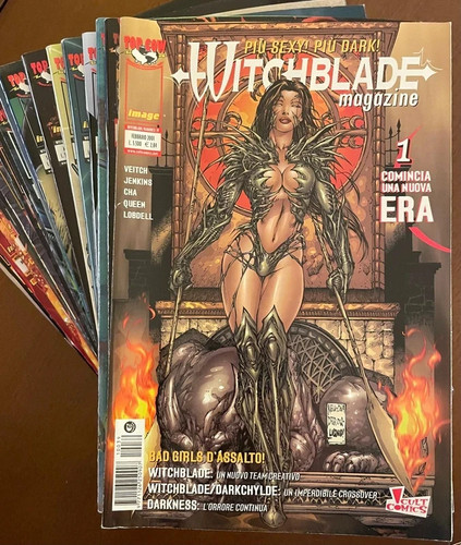 Lotto witchblade magazine - lotto,