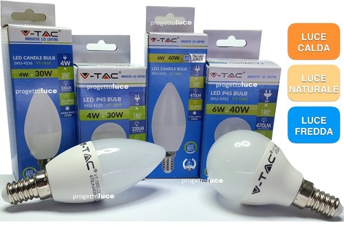 Lampadine led tac e14 2w - da,