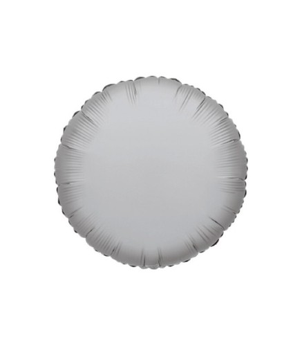 Pallone mylar argento tondo - pallone,