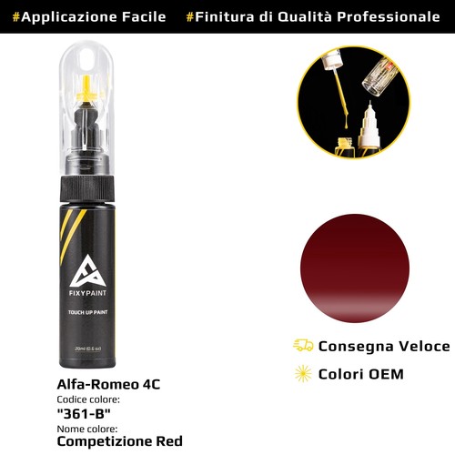 Vernice ritocco per alfa - vernice, di
