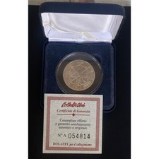 SPAGNA 100 PESETAS 1966 FRANCISCO FRANCO ARGENTO SILVER CERTIFICATO BOLAFFI