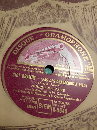 Disco grammofono giri - grammofono, "