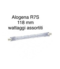 Lampada  alogena lineare 118mm dimmerabile  80- 120-140-200-230-300-400 WATT
