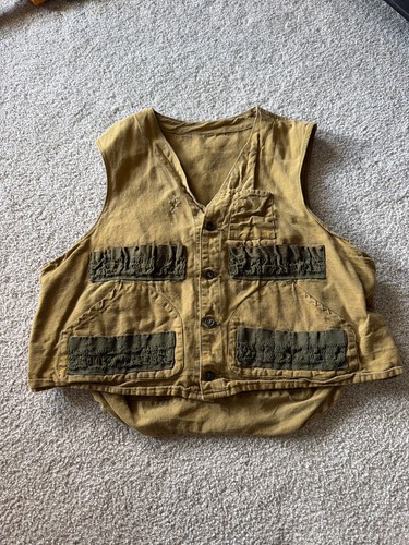Gilet caccia vintage testa - vintage,