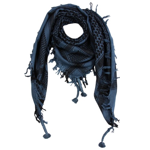 Kefiah grigia blu scuro - grigia, e