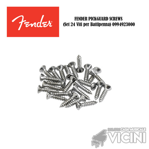 Fender pickguard screws set - fender,