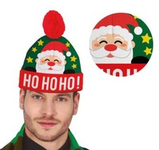 Cappello natalizio effetto