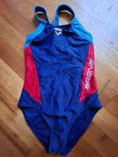 Costume da bagno intero bambina Arena Nuovo Asciugatura rapida Blu