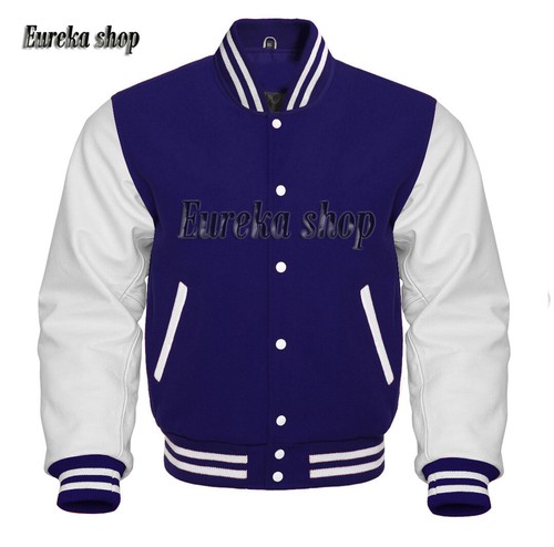 Varsity letterman bomber - letterman,